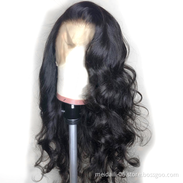 Body Wave 13x4 Lace Front Human Hair Wigs Brazilian Extension Remy Hair Lace Frontal WigsFor Black Women